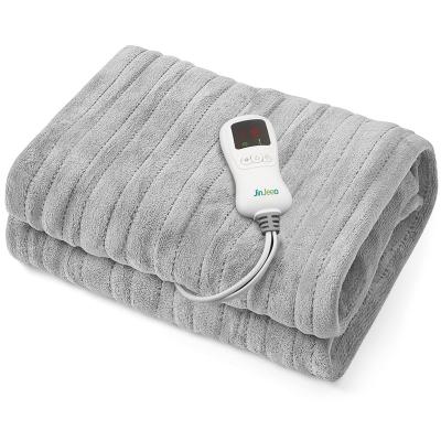 China Hotel Degrees Of Comfort Electric Blanket Throw Blanket Settings Soft Throw  electric blankets for winter for sale