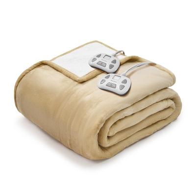 China Hotel Degrees Of Comfort Electric Blanket Throw Blanket Settings Soft Throw  electric blankets for winter for sale