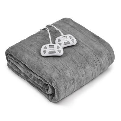 China Hotel Degrees Of Comfort Electric Blanket Throw Blanket Settings Soft Throw  electric blankets for winter for sale