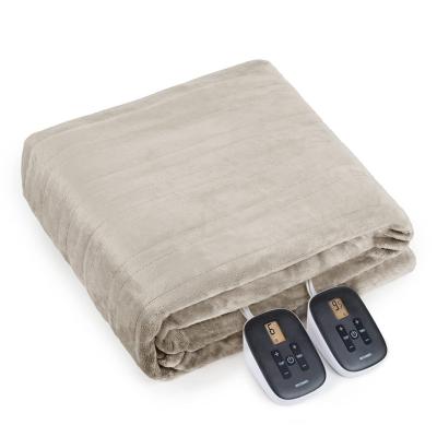 China Hotel Degrees Of Comfort Electric Blanket Throw Blanket Settings Soft Throw  electric blankets for winter for sale