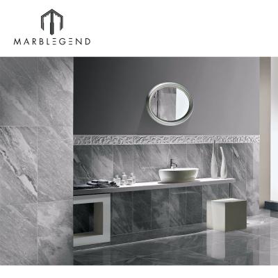 China Modern Interior Classic Italian Bardiglio Nuvolato Marble Perfect Gray Marble Floor Tile for sale