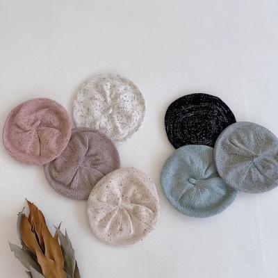 China Ataya new warm autumn and winter newborn casual hat woolen baby knitted beret for sale