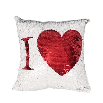 China Amazon Hot Popular Decorative Sequin Magic Pillow Viable Customized Pillow for sale