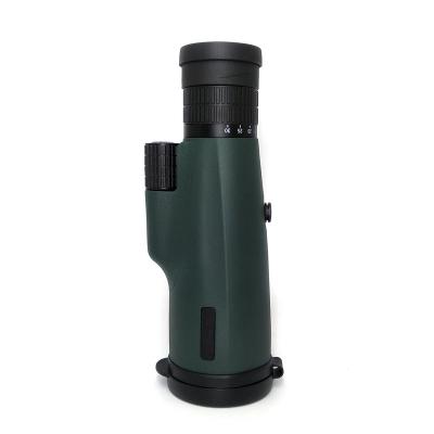 China ABS plastic + zoom adapter lens+Rubber glass focus monocular telescope easy waterproof super double focus telescope with universal clip and new design tripod for sale