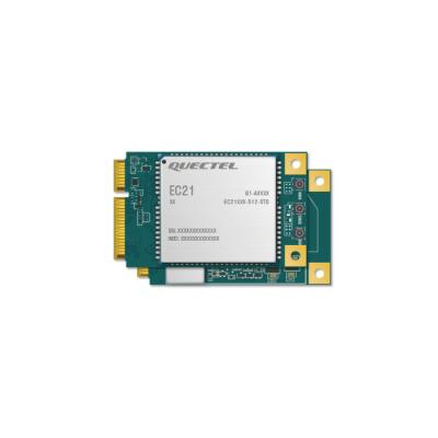 China Quectel EC21-J EC21-A EC21-V EC21-E EC21-AU module PCIe packet LTE module M2M and IoT applications LTE Cat1 4G mini module for sale