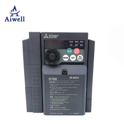 China Industrial Automation Frequency Inverter Mitsubishi FR D740 FREQROL-D700 Series 400W AC Inverter FR-D740-0.4K-CHT for sale