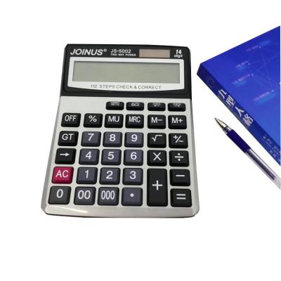 China Universal Purpose Transparent Desktop Calculator Advertising Gift Calculator Solar Calculator for sale