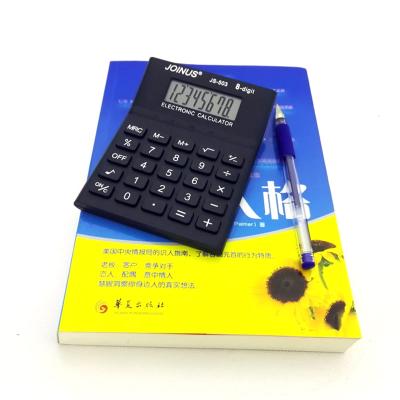 China General Purpose Electronic Mini 8-Bit Button Calculator Large Desktop Calculator Solar Calculator for sale