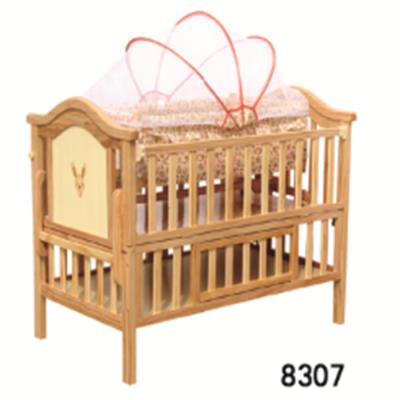 China Modern Factory Customize Multifunctional Wooden Crib Baby Crib Wooden Baby Hutch for sale