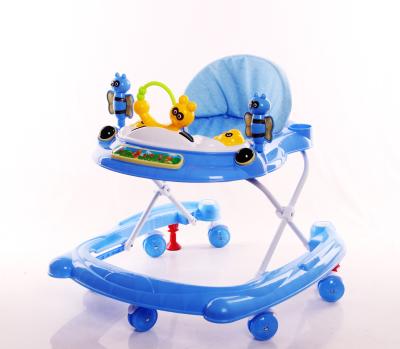 China Wholesale Plastic Baby Walker With Music / Swivel Wheels Baby Walker For Baby Large for sale