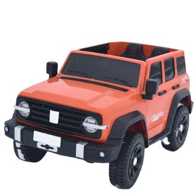 China Ride On Toy 12v Ride On Electric Remote Control Car Four Wheel Double Seats Children Electric Car For Kids for sale