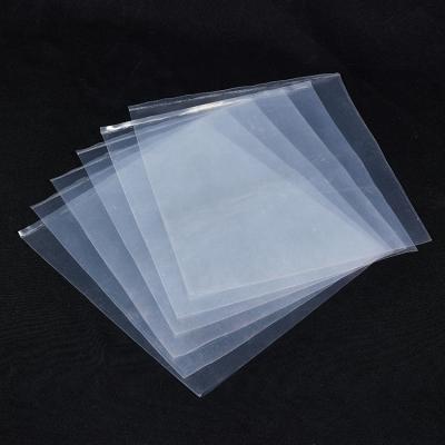 China Moisture Proof Transparent Waterproof Moisture Proof Prevent Pollution Food Meat Packing PE Flat Plastic Bag for sale