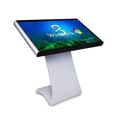 China Indoor 49 Inch Floor Stand LCD Touch Screen Advertising Display Kiosk for sale