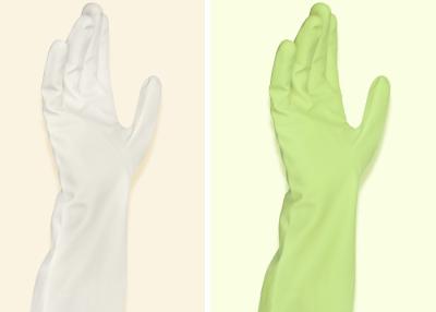 China Puting Latex Gloves thick work protection resistant kitchen food wash wear rubber household soft  white S for sale