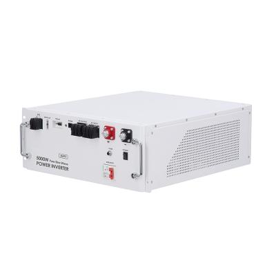 China Home Customization Solar Power System 3200W 5000W 24V Pure Sine Wave DC To 240V AC Inverter Hybrid Solar Inverter For Home for sale