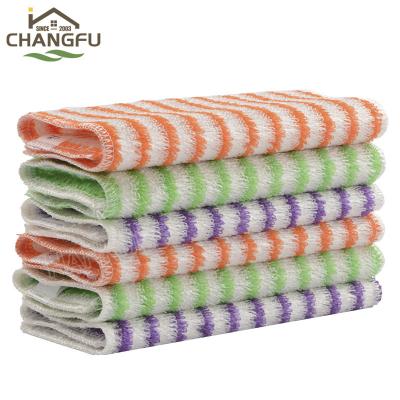 China Sustainable Changfu Textile Mulit Color Dish Wash Cleaning Cloth for sale