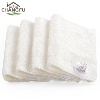 China Sustainable Changfu Colored Household Bamboo Fiber Dish Cleaning Cloth Microfiber Dish Cloth for sale