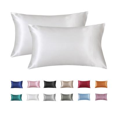 China Standard Size Envelope Closure Satin Anti-Static High Quality Pillowcase For Hair And Skin for sale