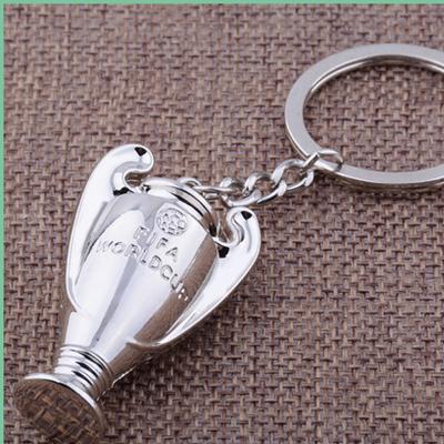 China Promotion Metal Key Chain Rings For Euro Cup for sale