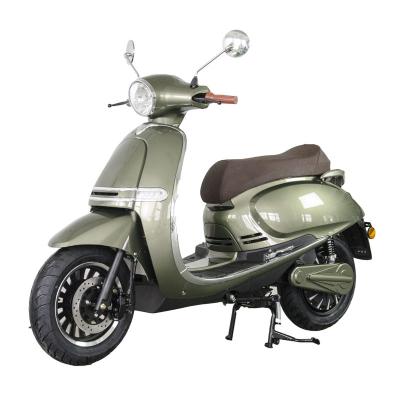 China Classic EEC Gold Vintage Quality Gasoline Electric Scooter Swan with Box Range 75km Top Fashion 4000w Moped with 12inch City Cross for sale