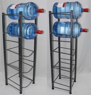 China Hot Sale Eco-friendly 5 Gallon Water Bottle Storage Rack Display Rack / Shelves For Super Market Use Office for sale