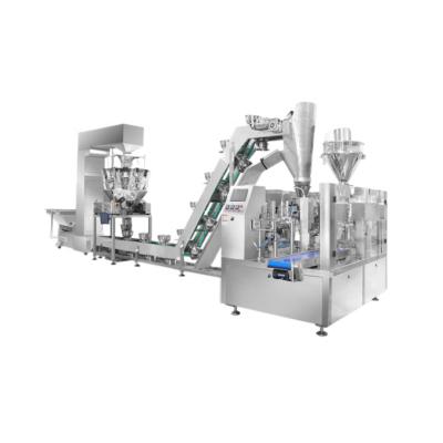 China High Efficient Zipper Pouch Powder Packing Machine for sale