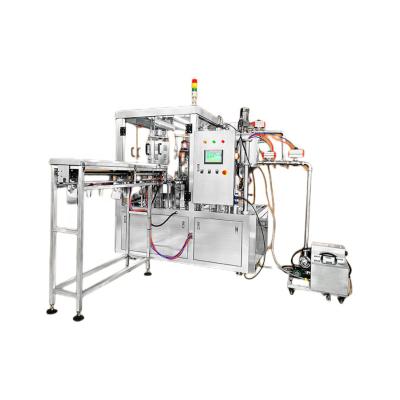 China High precision filling automatic level stand-up bag capping and filling machine for sale