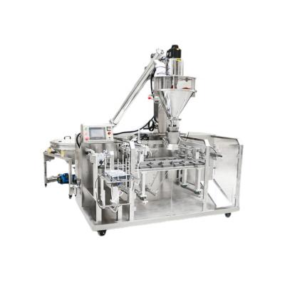 China High Efficient Powder Doypack Zipper Pouch Packing Machine for sale