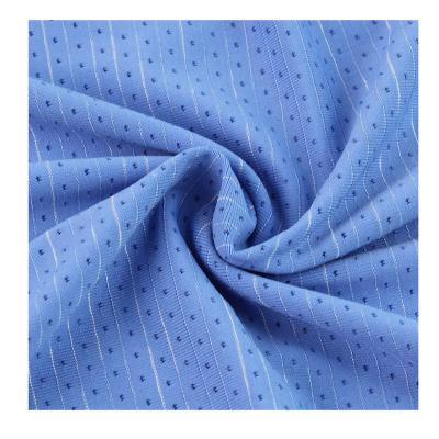 China Wholesale Customization 80% 5% Polyester 15% Nylon Spandex Stretch Cool Quick Dry Mesh Fabric For Sportswear T-shirt Tops for sale