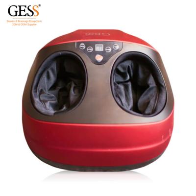 China ELECTRIC HEATING FOOT GESS VELVET FOOT Shiatsu Roller Massager Blood Circulation Machine Calf Foot Massager for sale