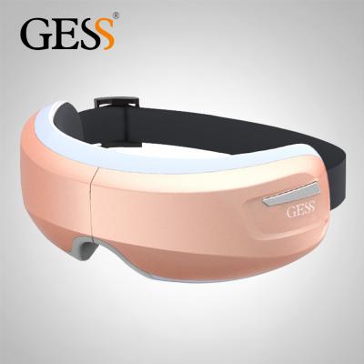 China Electric Warm EYE Heating Music Mask Mask Massager Far Infrared Music Function Abs+cloth for sale