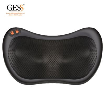 China 3D Physiotherapy Body GESS Neck Massager Infrared Electric Smart Head Shoulder Neck Shiatsu Massage Back Pillow With Heating for sale