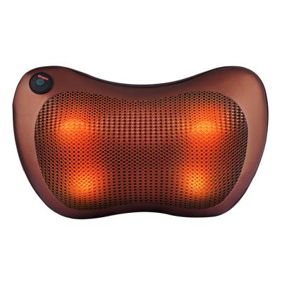 China Neck Car And Shiatsu Neck Massager Home Electric Rolling Kneading Infrared Pillow With Heat for sale