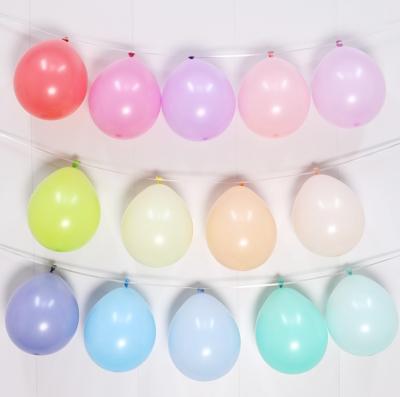 China Brithday Decor /WeedingParty/Gifts 2.2g 10inch China Macaron Latex Balloons Birthday Balloons Mothers Day Pastel Balloons for sale