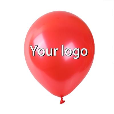 China Advertising Toy Custom Logo Latex Balloons printing on balloons helium advertising balloon for sale