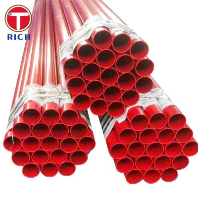 China ASTM A978 Plastic Coated Steel Pipe Pre Coated Polyethylene Lined Composite Rib Welded Steel Pipe for sale