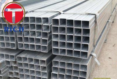 China ASTM A213 A106 A53 Galvanized Square Rectangular Steel Pipe GI Steel Tube for Fluid Pipe for sale