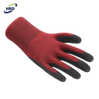 China Miro Foam Nitrile Coated Superior Soft And Felxible Grip Garden Work Tack Gloves for sale