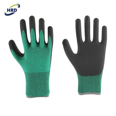 China Soft and felxible bulk micro foam nitrile dipped maxiflex industrial work work gloves for sale