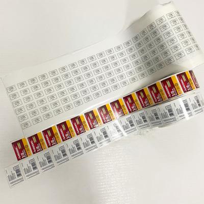 China Waterproof Micro PAK Custom Product Labels Die Cut Sticker Sheet for sale