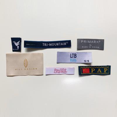 China Other Hot Sale Machine Price Folded Labels Luxury Woven Label for sale