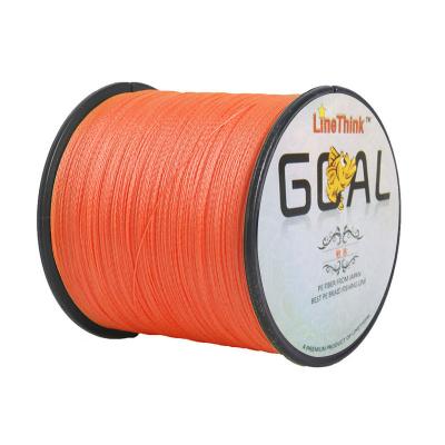 China 500M Brand LineThink AIM X4 Sink Tip Float Locator Beaches 100% Japan Multifilament PE Braided Fishing Line 8LB to 100LB for sale