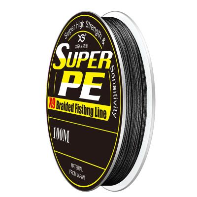 China Sink Tip Float Locator X-GAN PE FISHING LINE SUPER BRAIDED X9 PE BRAID HIGH QUALITY 100M for sale