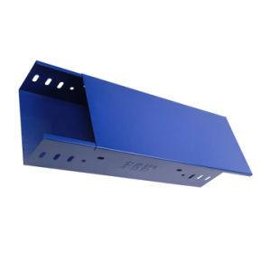 China Electrostatic Coating Channel Type Cable Tray with Adjustable Side Rail Height Options for sale