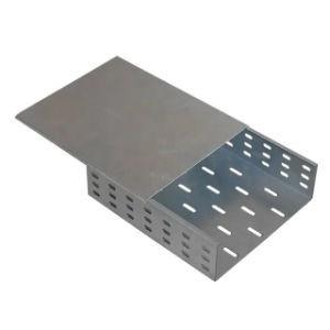 China 25mm 300mm Side Rail Height Carbon Steel Hot-Dipped Galvanized Professional Perforated Cable Tray for sale