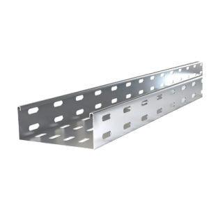 China Hot Galvanizing Carbon Steel Large Span Perforated Cable Tray for Optimal Ventilation for sale