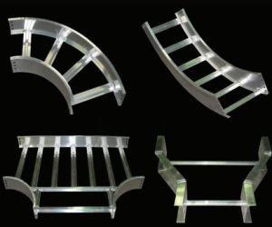 China Ladder Type Cable Tray Hot Dip Galvanized Custom Size Cable Ladder OEM-ondersteuningssysteem Te koop