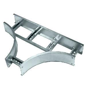 China Hot DIP Galvanized Ladder Cable Tray für den Außenkabelschutz Breite 100mm 1200mm zu verkaufen