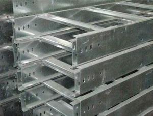 China Carbon Steel Ladder Cable Tray for Outdoor Galvanized Aluminum and Magnesium Material for sale