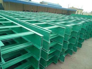 China Customizable Corrosion Resistant FRP Ladder Fiberglass Cable Tray for Industrial for sale